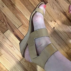 Michael Kors Patent Leather Wedges